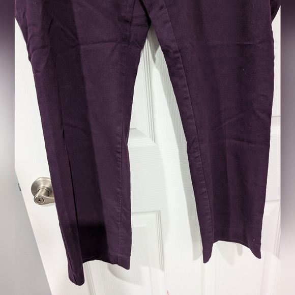 Croft & Barrow Purple The Effortless Stretch Pant in Size 18 (Pull On Style) - Picture 5 of 12